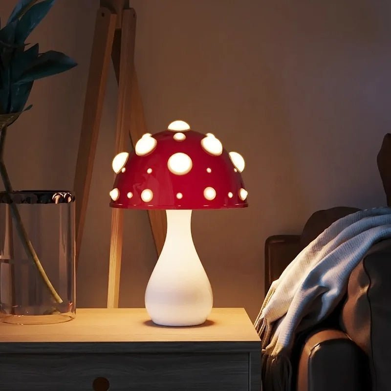 LED Mushroom Table Lamp