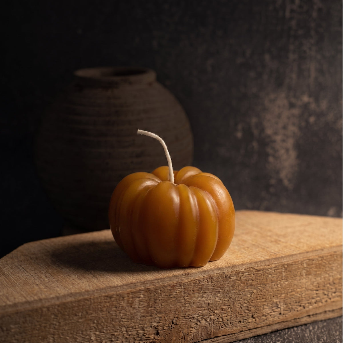 Acorna Sculpture Candle - Cast Acorn, Four Shades
