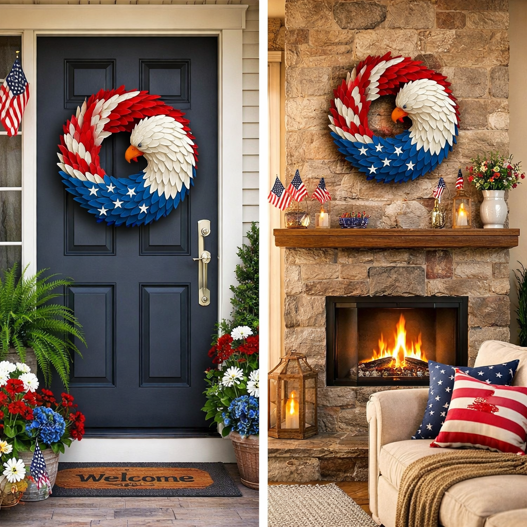 Eagle Memorial Wreath