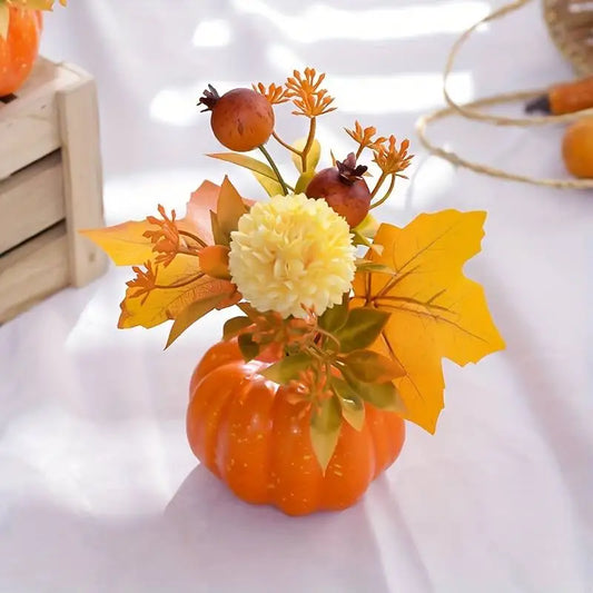 Bonsara Autumn Bonsai - Moulded Foliage Tabletop Piece