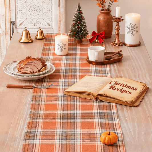 Tanjero Plaid Runner - Woven Check, Two Lengths