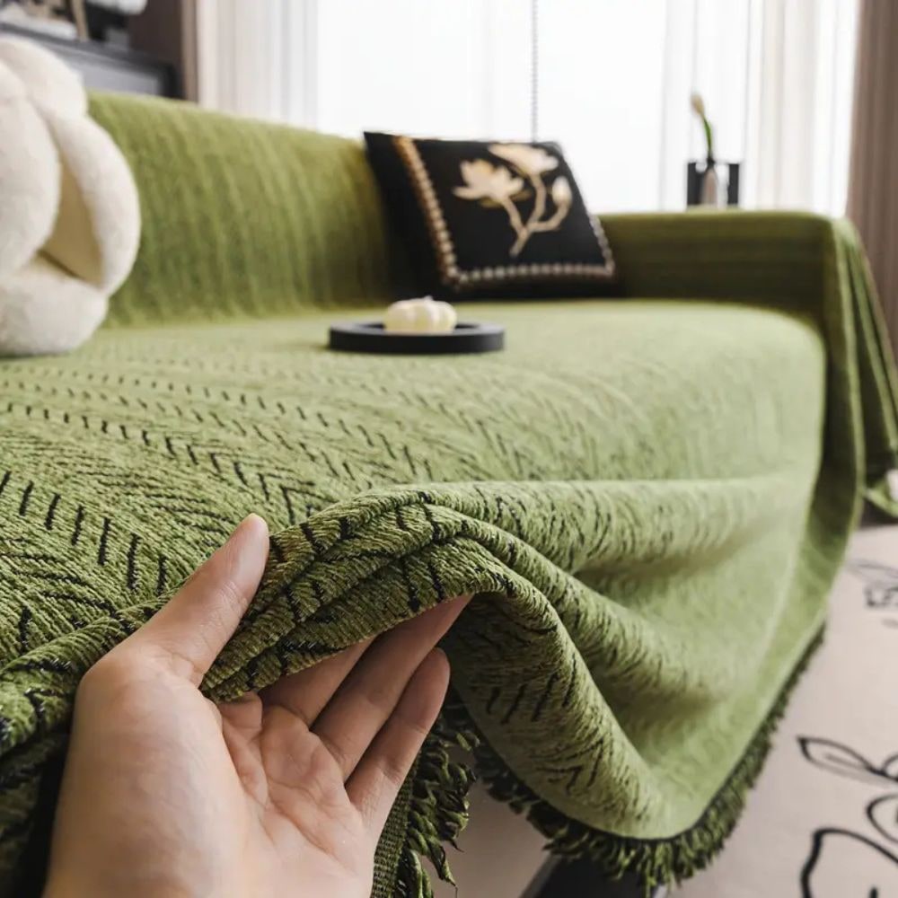 Chenille Couch Cover