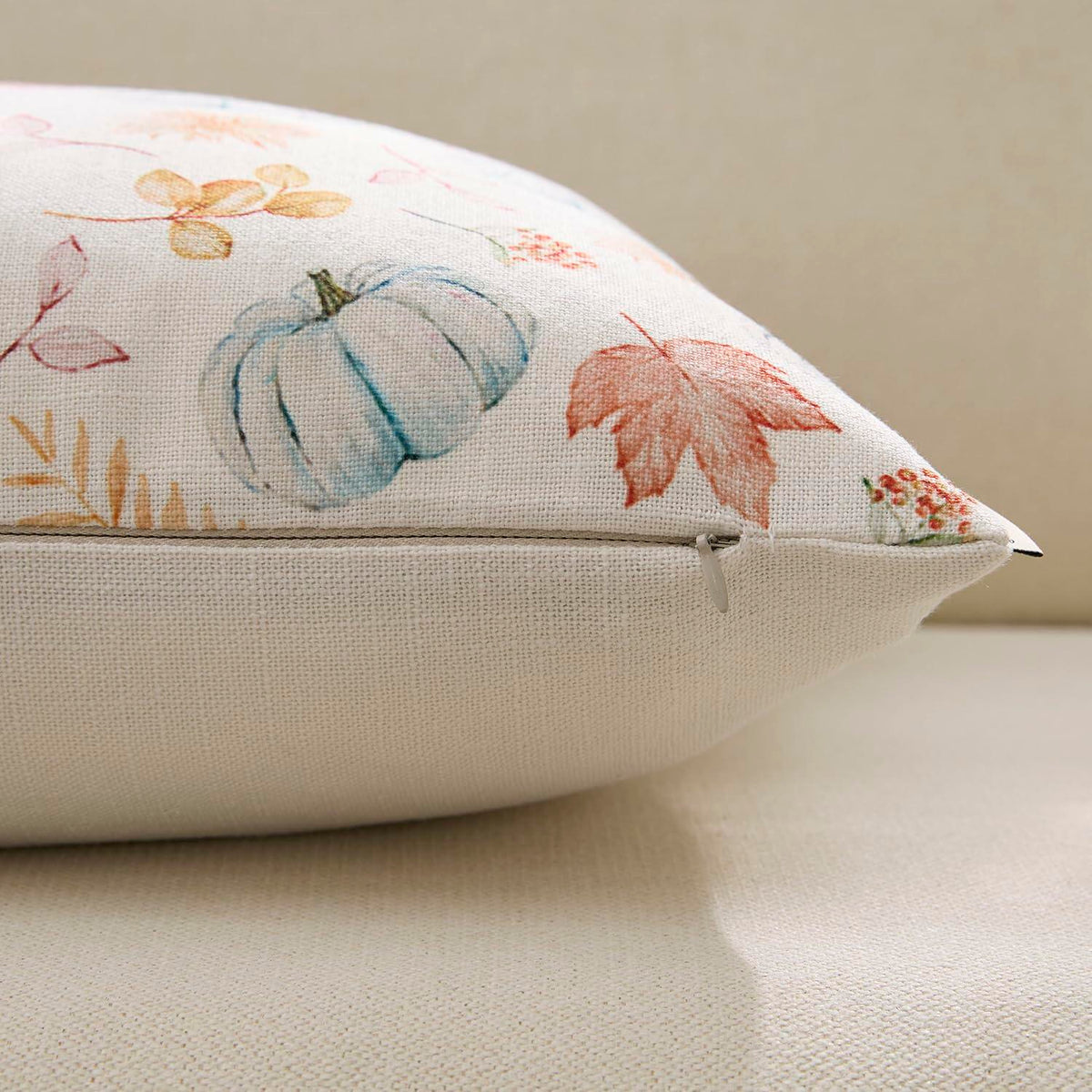 Truvane Cushion Covers - Blue Pumpkin Truck, Four Pack