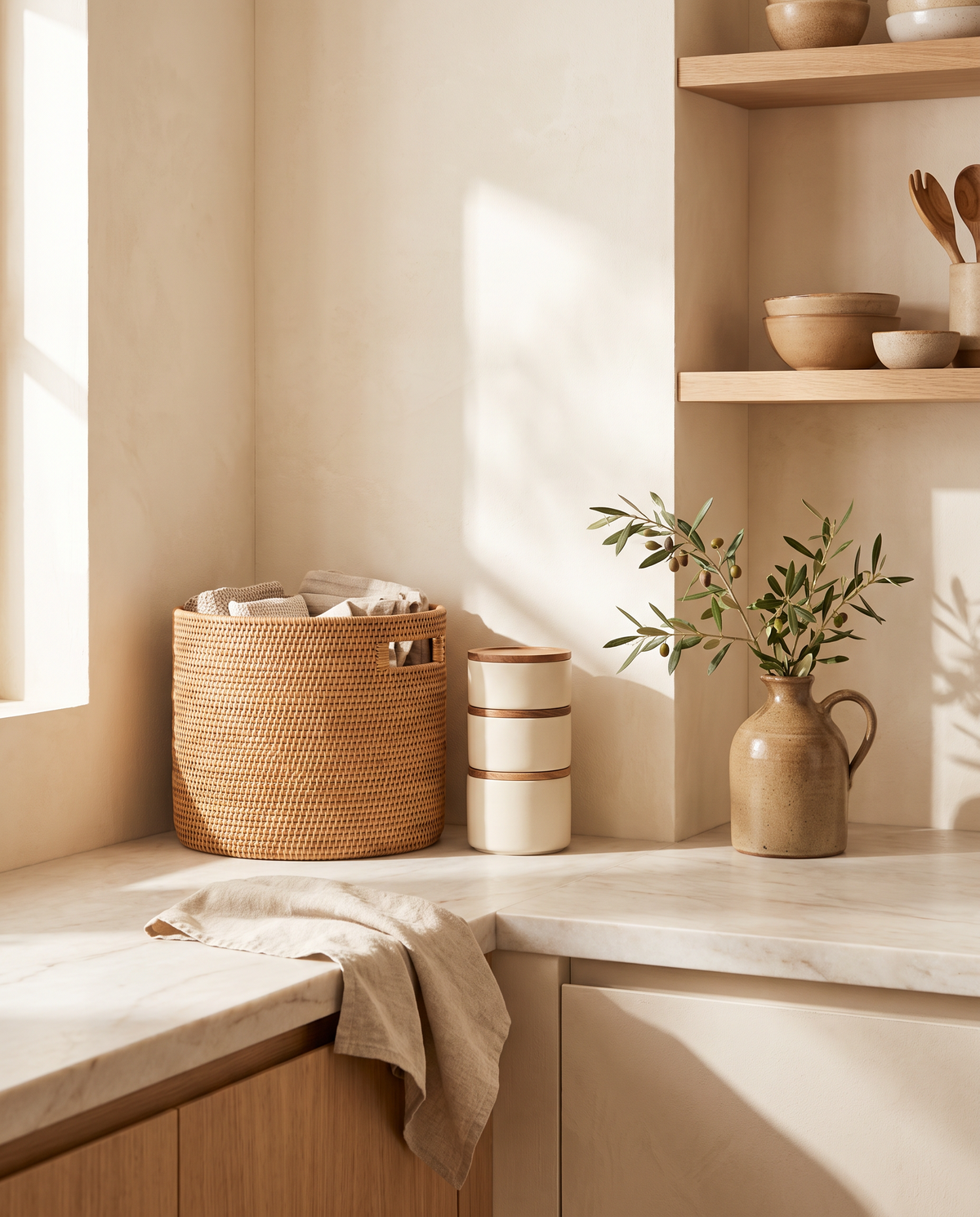 Kitchen and storage