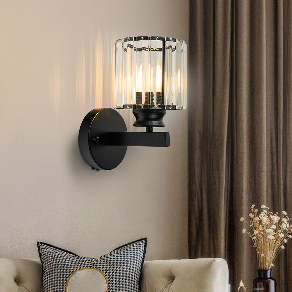 Crystal Block Wall Light