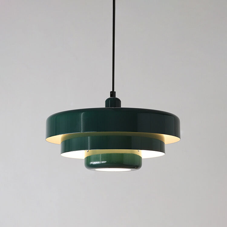 Nordic Vintage Multi-Layered Pendant Lamp