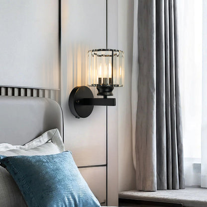 Crystal Block Wall Light