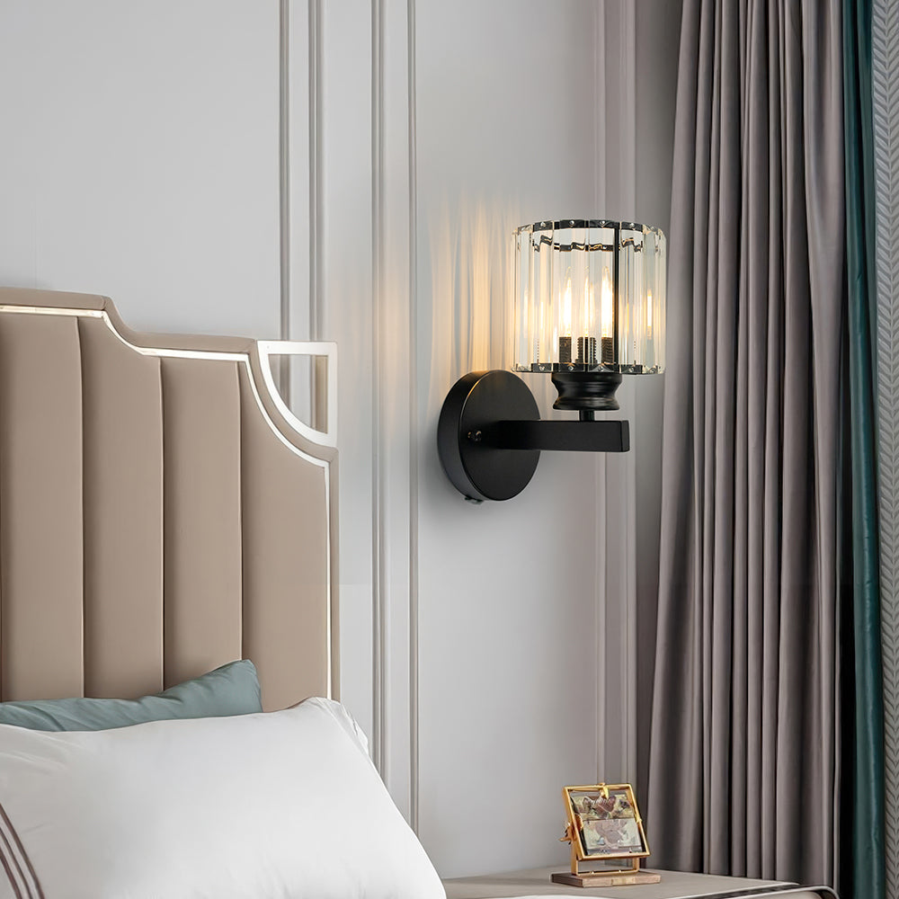Crystal Block Wall Light