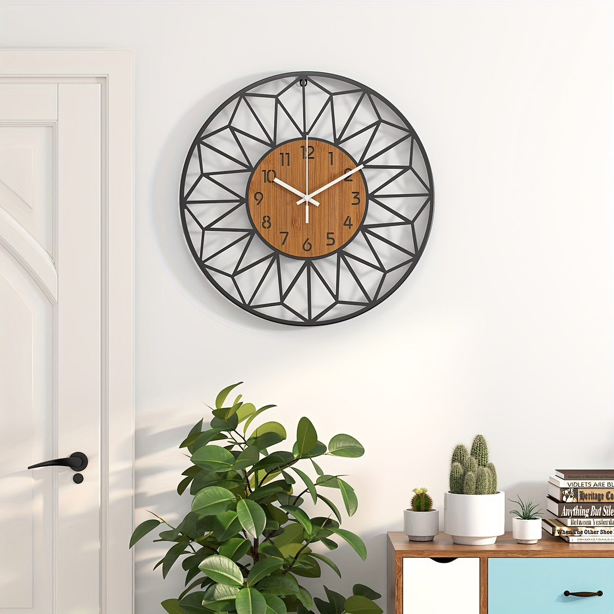 Modern Metal Wall Clock