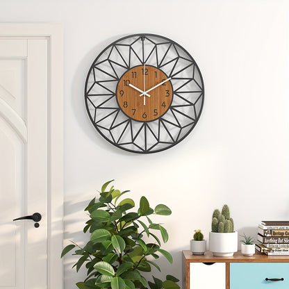 Modern Metal Wall Clock