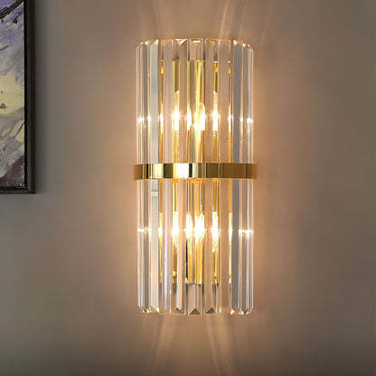Crystal Column Wall Light
