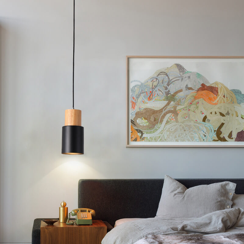 Nordic Macaron Cylinder Pendant Light