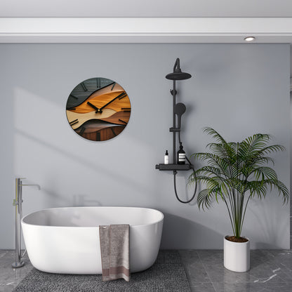 Artistic Round Wall Clock