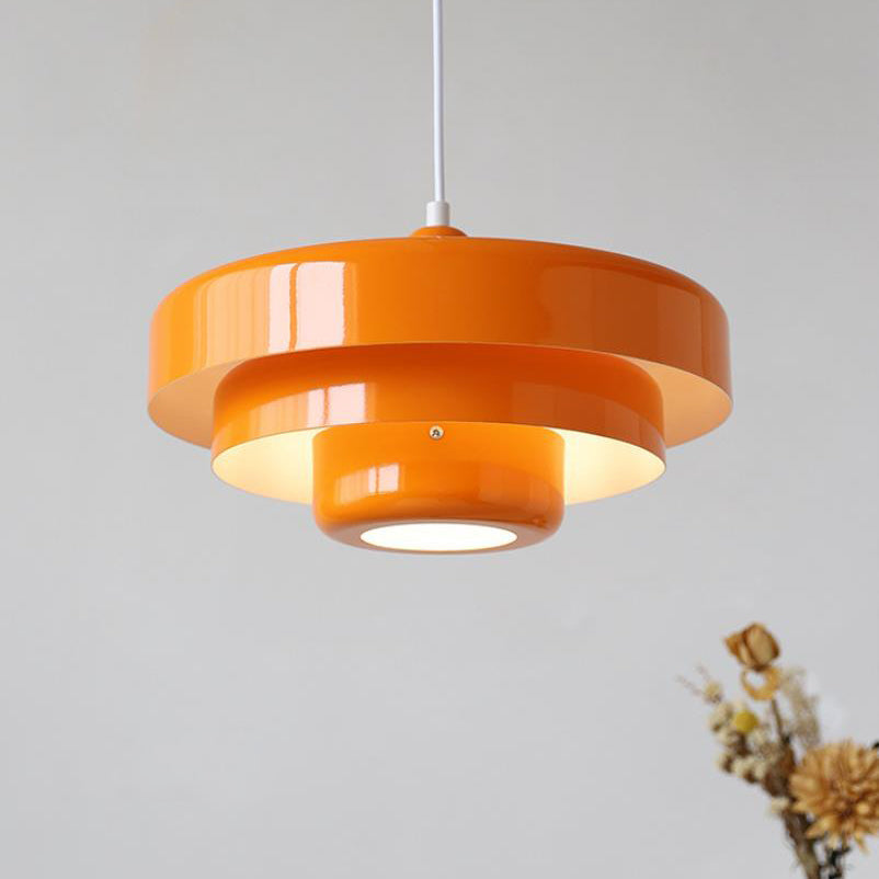 Nordic Vintage Multi-Layered Pendant Lamp