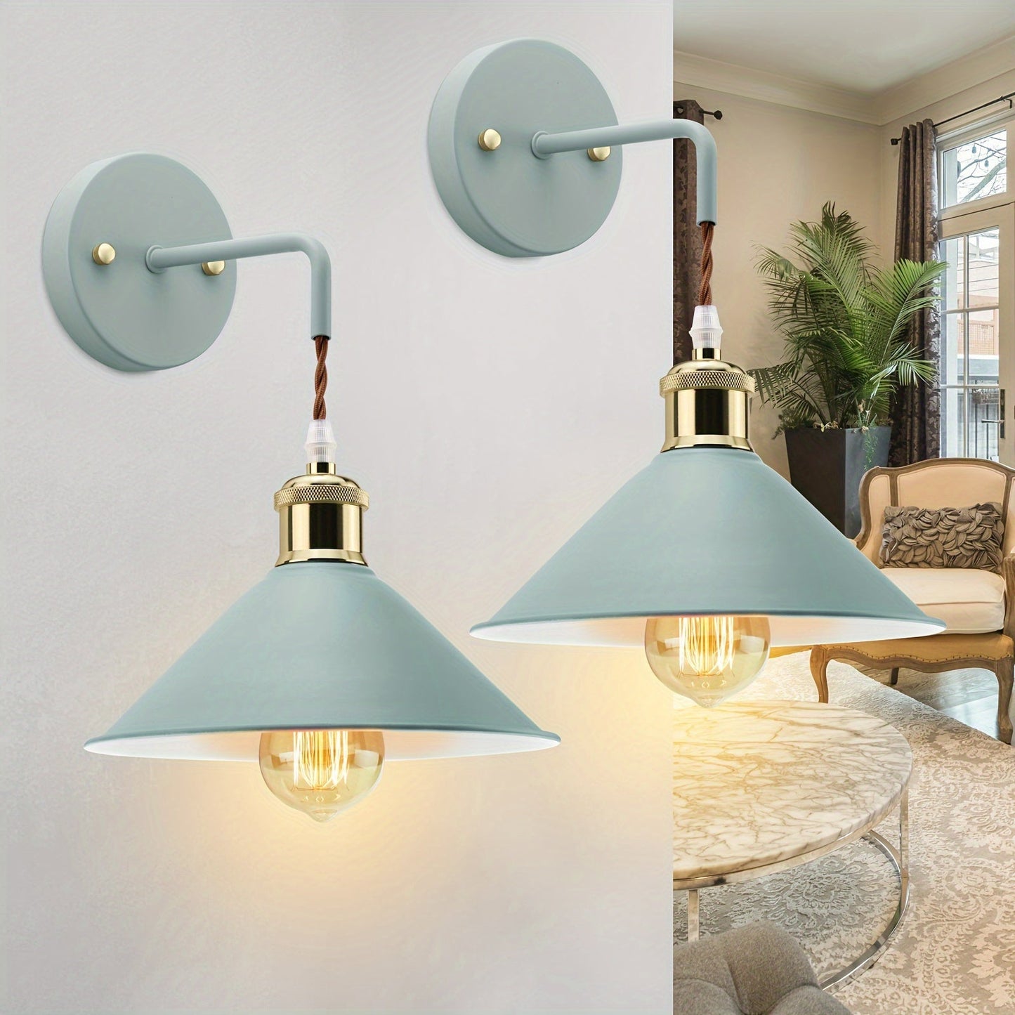Modern Metal Wall Sconce