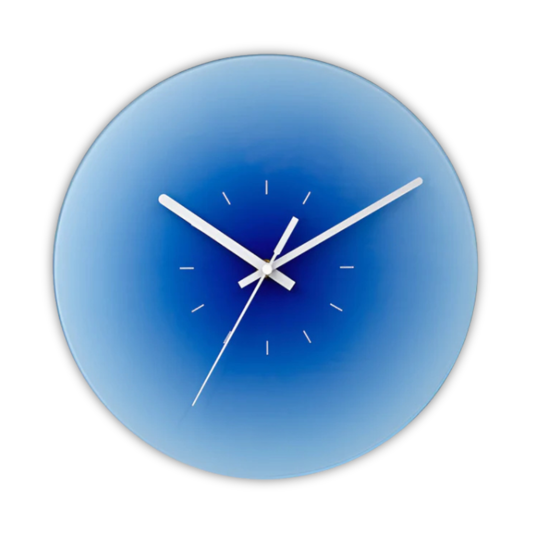 Sunset Glass Wall Clock