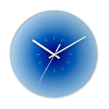 Sunset Glass Wall Clock