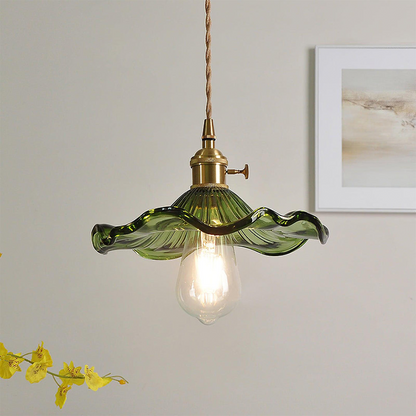 Flower Glass LED Pendant Light