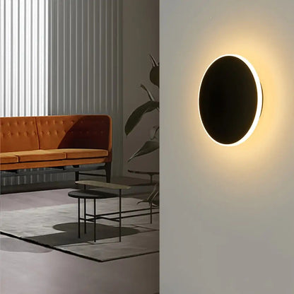 Round LED Wall Light