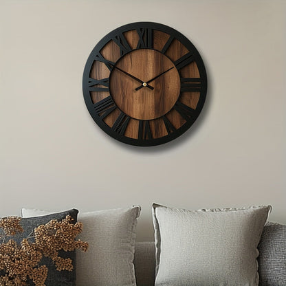 Vintage Wooden Wall Clock