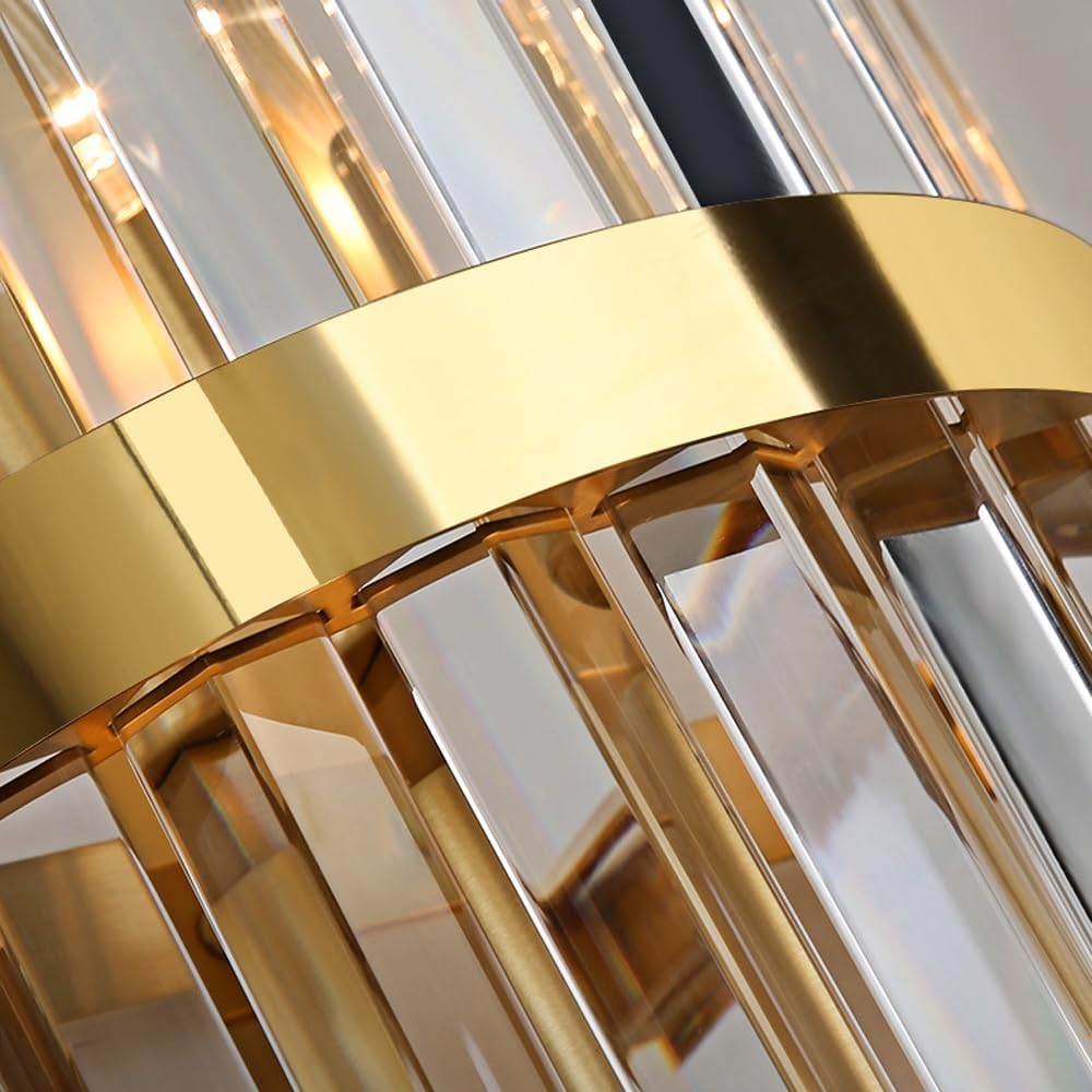 Crystal Column Wall Light