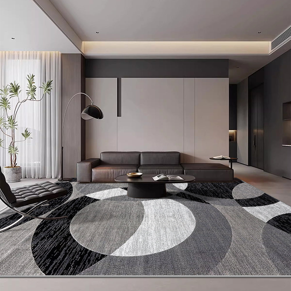 Orbit Weave Geometric Rug
