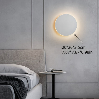 Round LED Wall Light