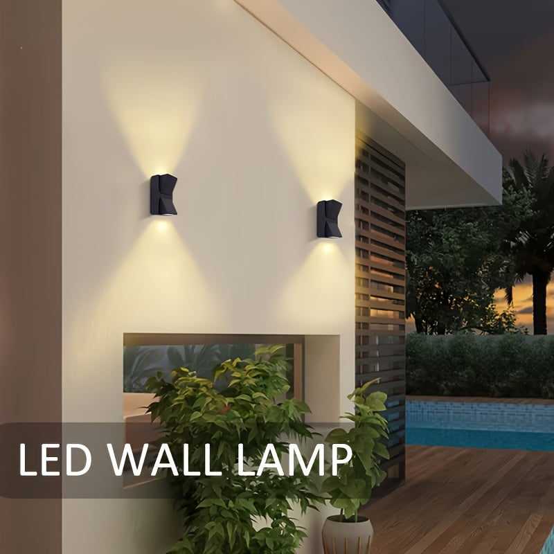 Compact LED Outdoor Wall Light