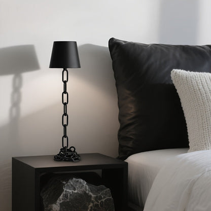 Modern Chain-Link Table Lamp