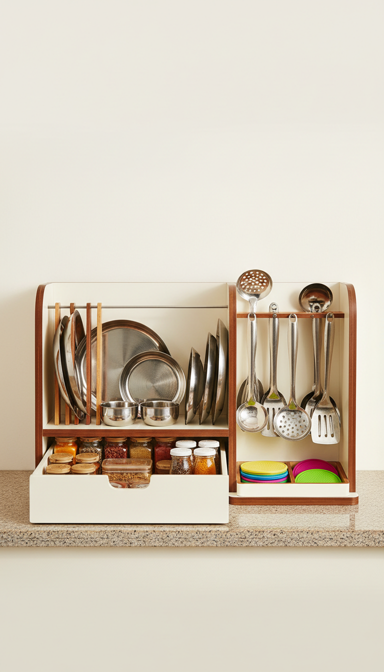 Modern Kitchen Organizer