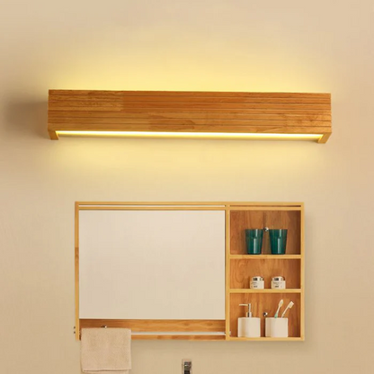 Modern Wooden LED Wall Lamp