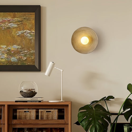 Rustic Wood Wall Sconce