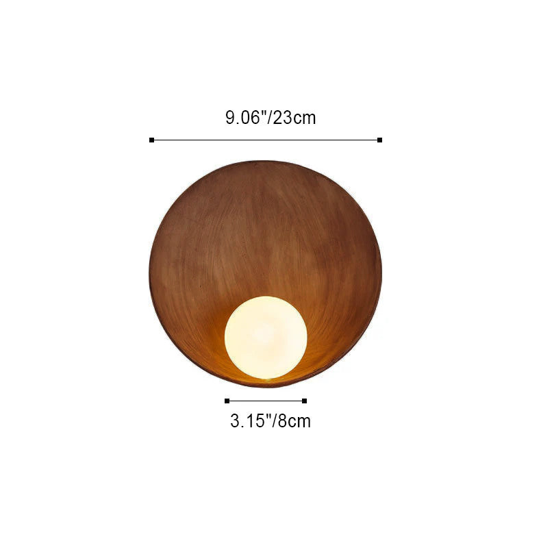 Modern Minimalist Round Wall Sconce