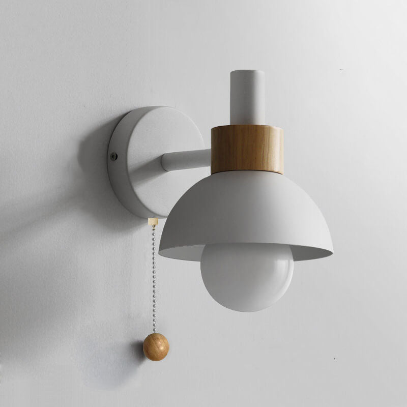 Nordic Wood Wall Lamp