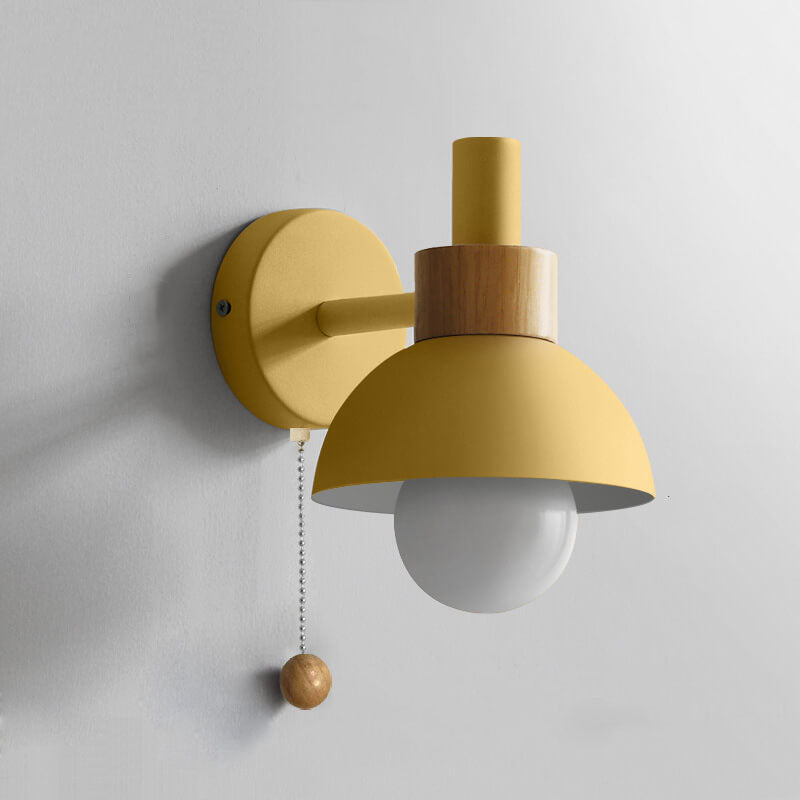 Nordic Wood Wall Lamp