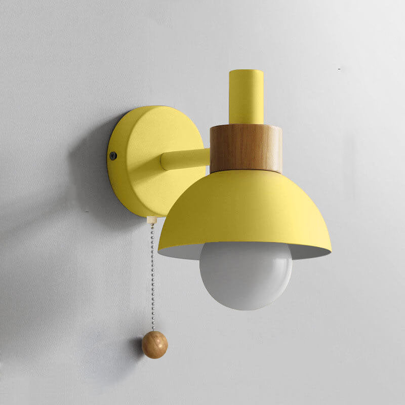 Nordic Wood Wall Lamp