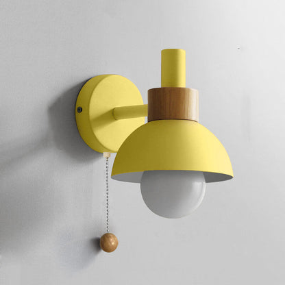 Nordic Wood Wall Lamp