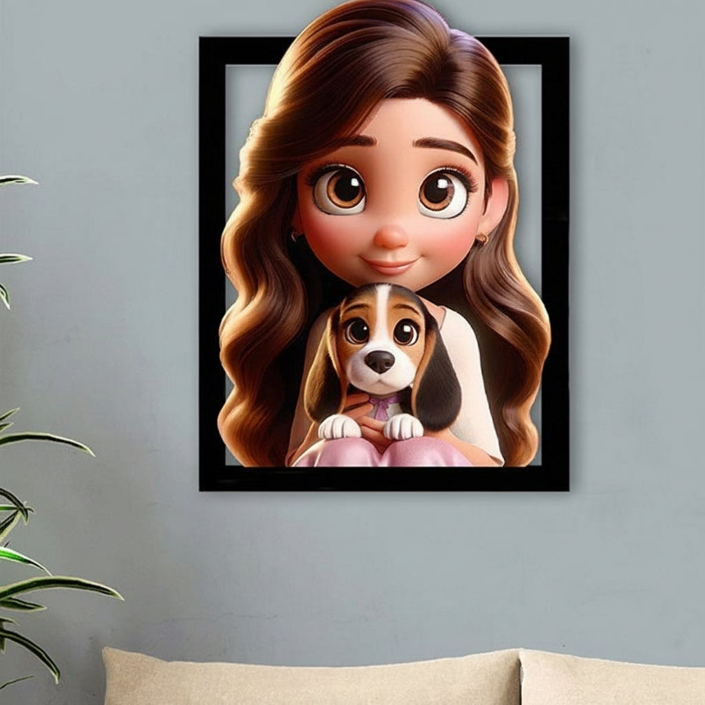 Personalized 3D Photo Frame