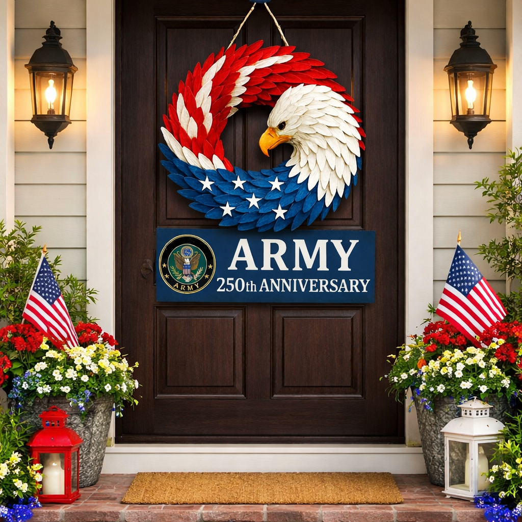 Eagle Memorial Wreath