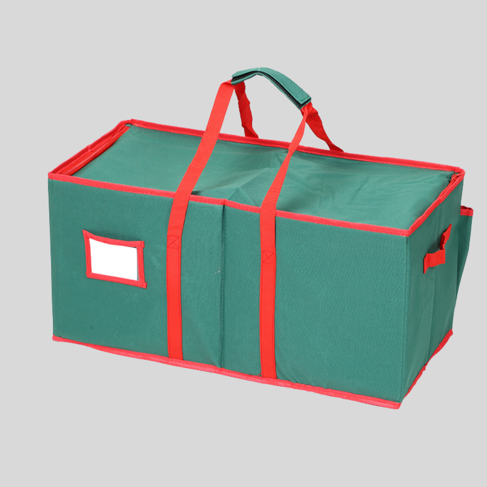 Ornament Storage Box with Viewing Window