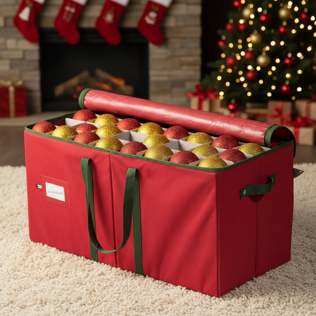 Christmas Ornament Storage Box