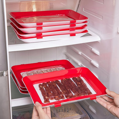 Reusable Elastic Food Storage Tray