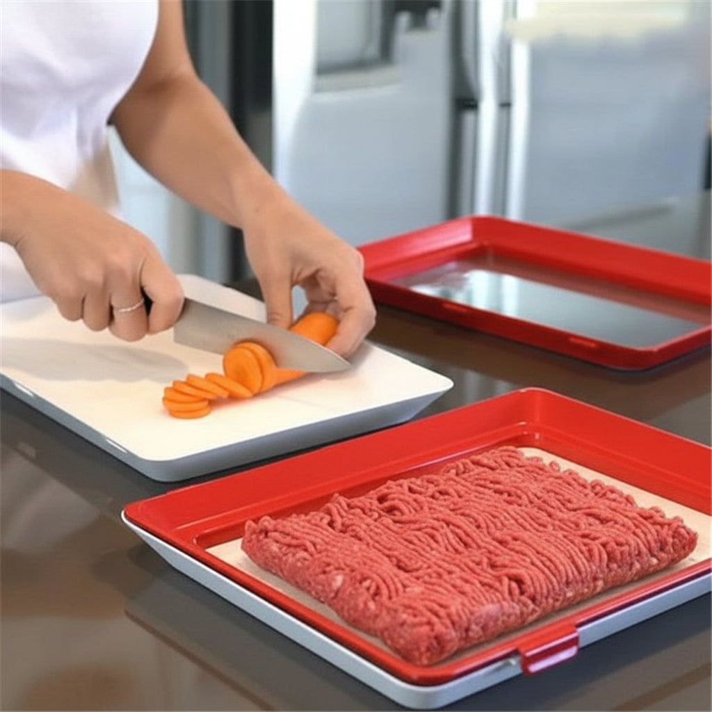 Reusable Elastic Food Storage Tray