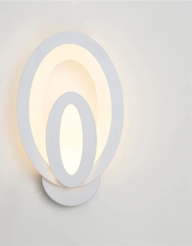 Modern Flame LED Wall Light - Right