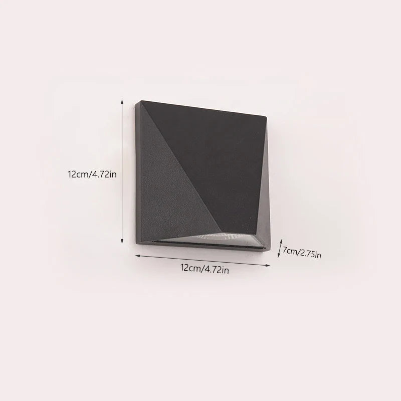 Modern Black LED Wall Light