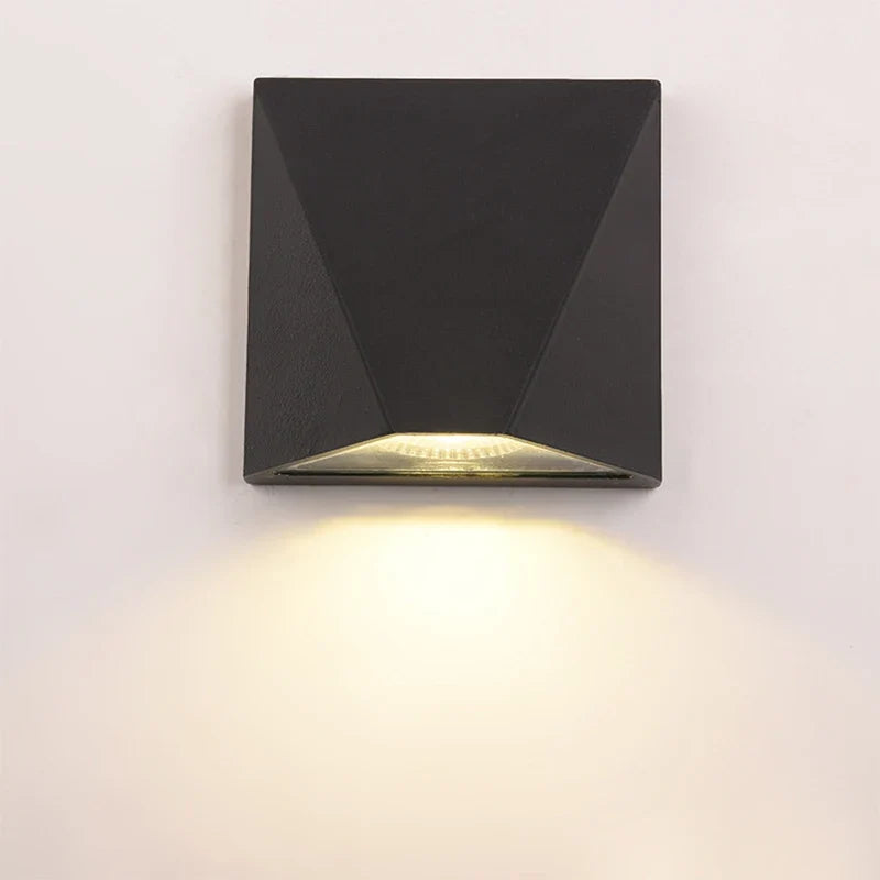 Modern Black LED Wall Light