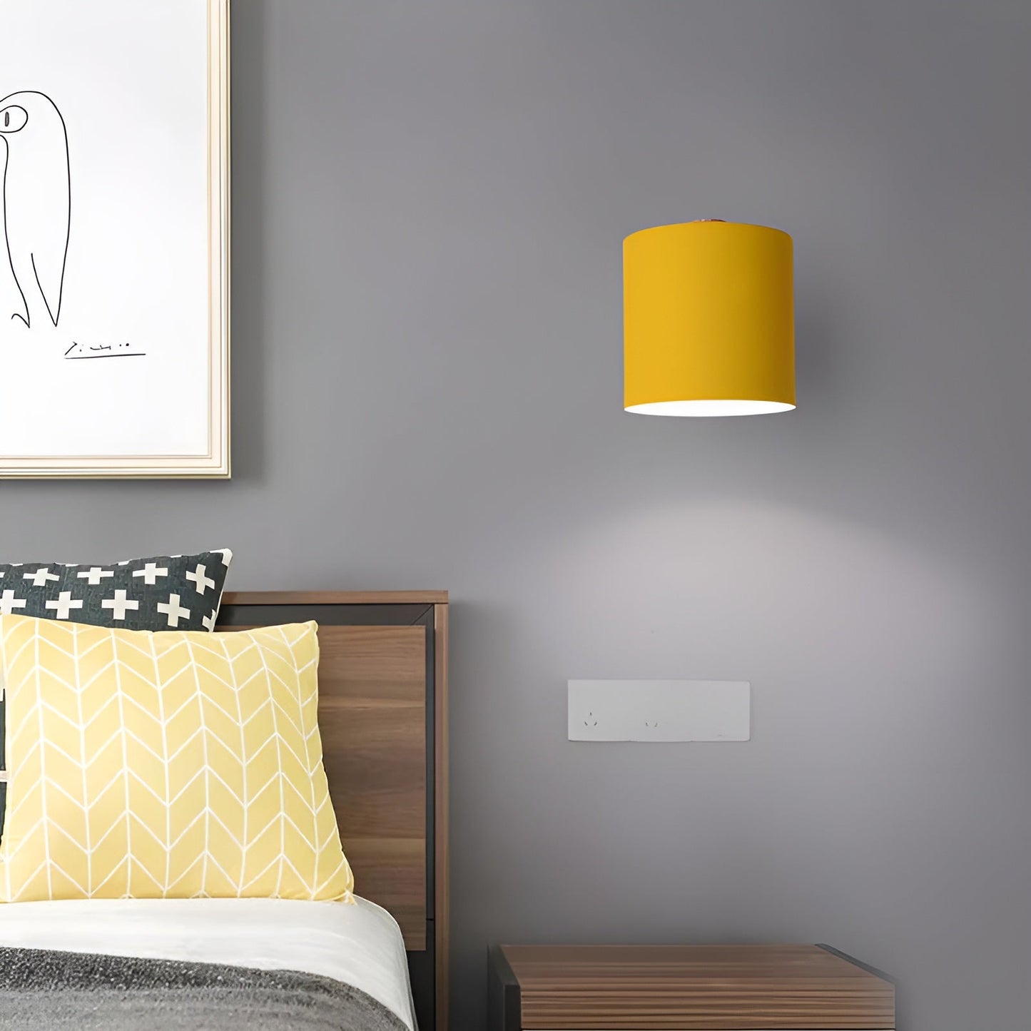 NordicGlow Adjustable Wall Lamp