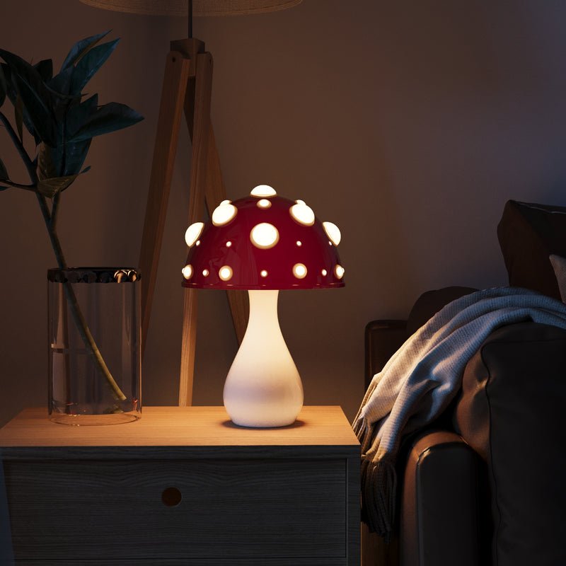 LED Mushroom Table Lamp
