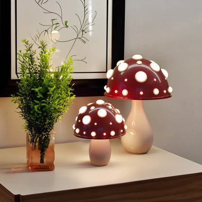 LED Mushroom Table Lamp