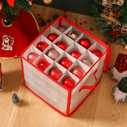 Clear Plastic Ornament Storage Box